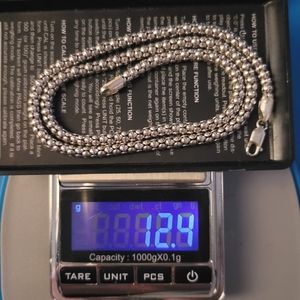 Sterling silver necklace